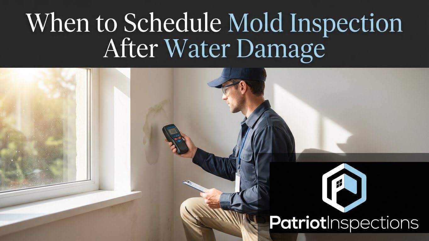 How to Do Mold Inspection and Testing After Water Damage or Flooding — Patriot Home Inspections
