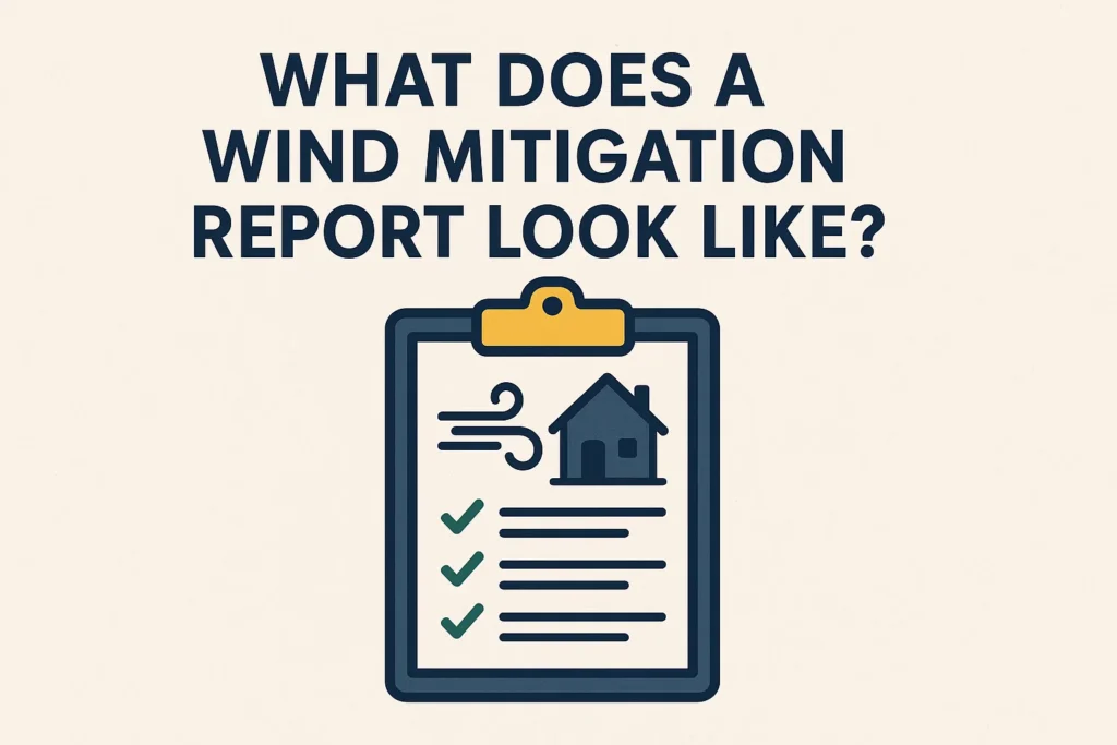 What Does a Wind Mitigation Report Looks Like? 1 Wind mitigation report look like