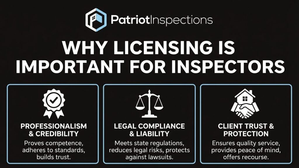 Required Inspector Licensing in Florida 1 Why licensing is 202601162149